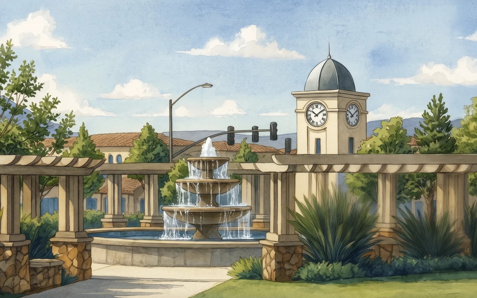 San Elijo Hills town square