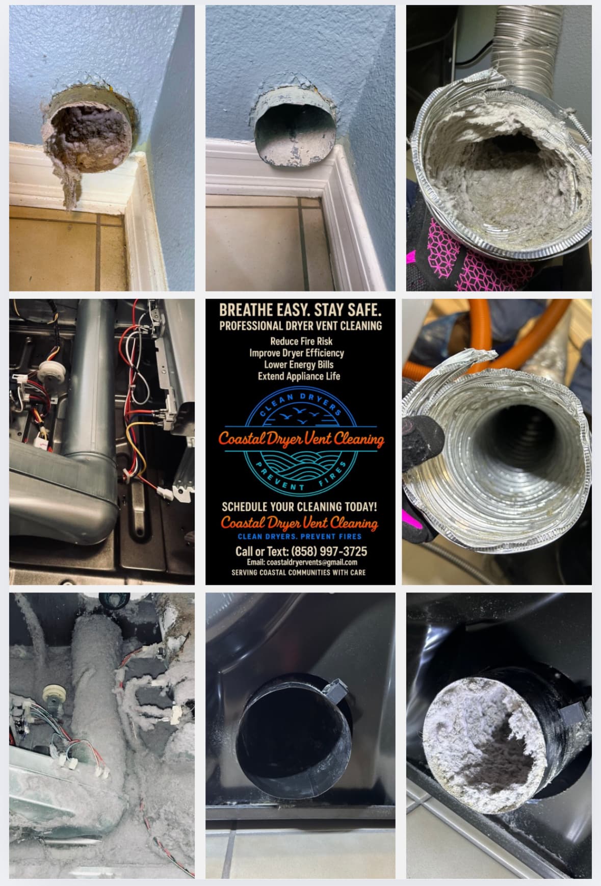 Coastal Dryer Vent Cleaning photo 8