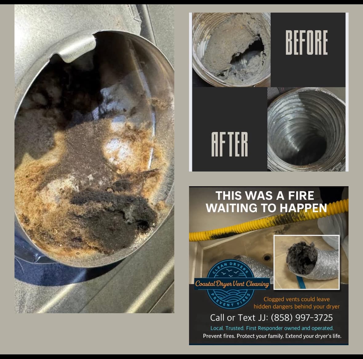 Coastal Dryer Vent Cleaning photo 2